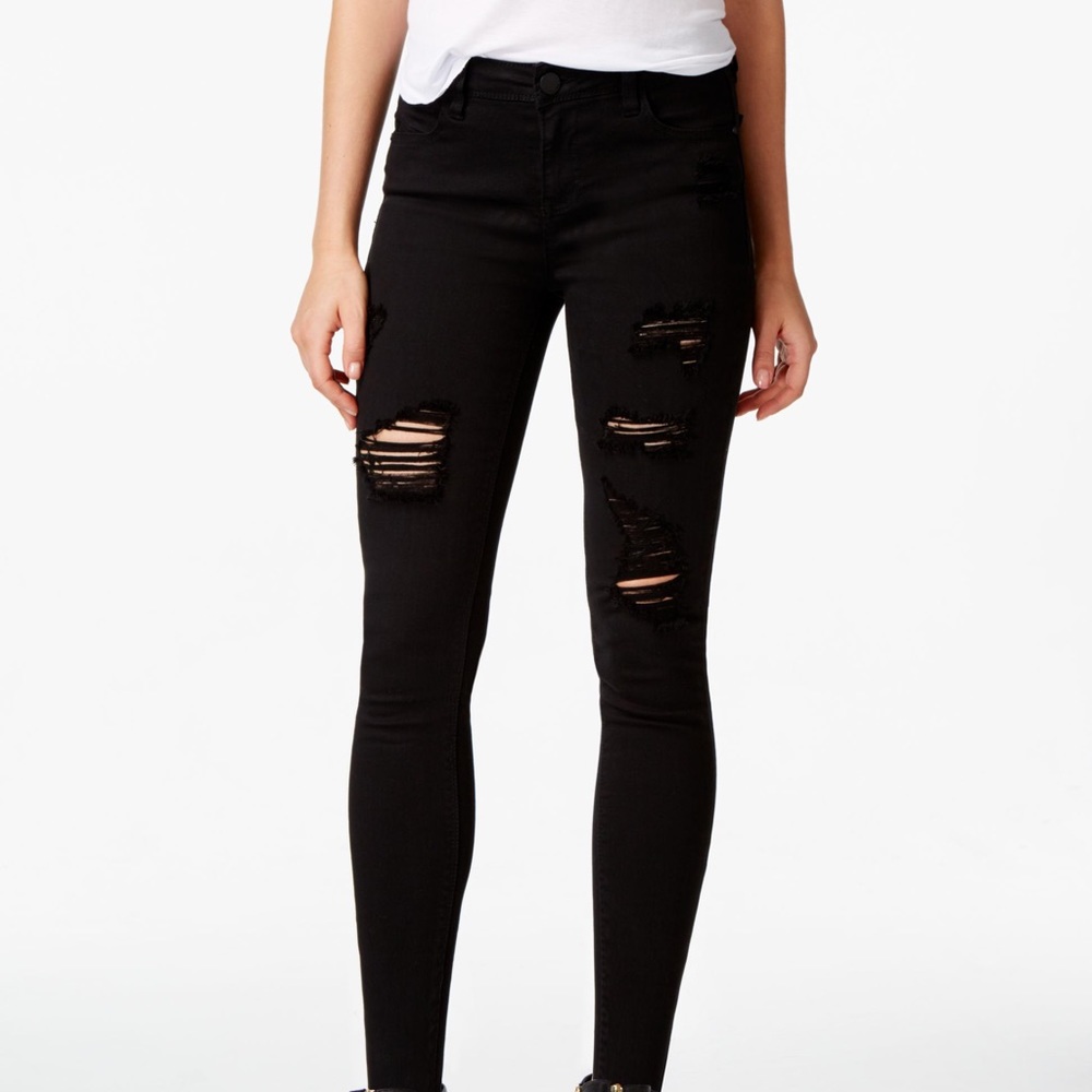 Black Ripped Jeans